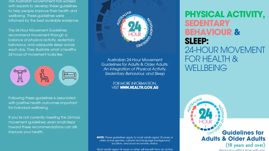 Moving more through the workday: What the new 24-hour movement guidelines mean for workplaces
